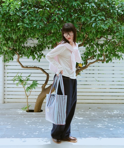 common gull products.(コモンガルプロダクツ)の「甘味のネップロンTEE秋(Tシャツ/カットソー・レディース・ブラック系/ホワイト系/グレー系・SMALL/LARGE/MEDIUM)」の22枚目の写真