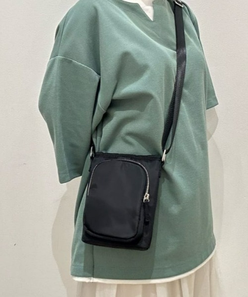 BACK NUMBER(バックナンバー)の「BACK NUMBER(バックナンバー)【メンズ】ミニショルダーバッグ(ショルダーバッグ・メンズ・ブラック/ネイビー・ONE SIZE)」の18枚目の写真