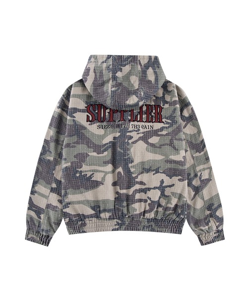 ジャケット・アウター supplier camouflage hooded blouson ジャケット｜Camouflage Hooded Blouson｜SUPPLIER