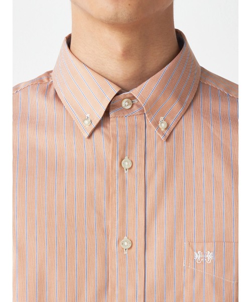 McGREGOR(マックレガー)の「ストライプシャツ(シャツ/ブラウス・メンズ・ネイビー/オレンジ・L/M/XL)」の7枚目の写真