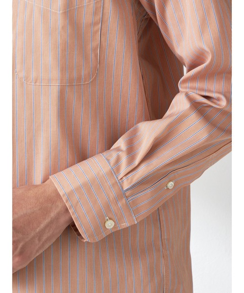 McGREGOR(マックレガー)の「ストライプシャツ(シャツ/ブラウス・メンズ・ネイビー/オレンジ・L/M/XL)」の10枚目の写真