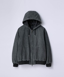 SLICK | 【SLICK/スリック】Pigment Dye Padding Zip Parka/ピグメントダイパディングジップパーカー/ セットアップ(その他アウター)