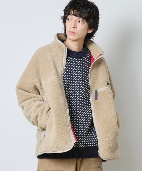 L.L.Bean（エルエルビーン）の「【JAPAN EDITION】トップシャム・ボア・フリース・ジャケット（その他アウター・メンズ・ライトグレー/ブラック系/ベージュ/ブルー・SMALL/MEDIUM/LARGE）」の20枚目の写真