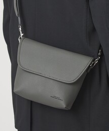 green label relaxing | シボ レザーライク フラップ ショルダーバッグ(ショルダーバッグ)