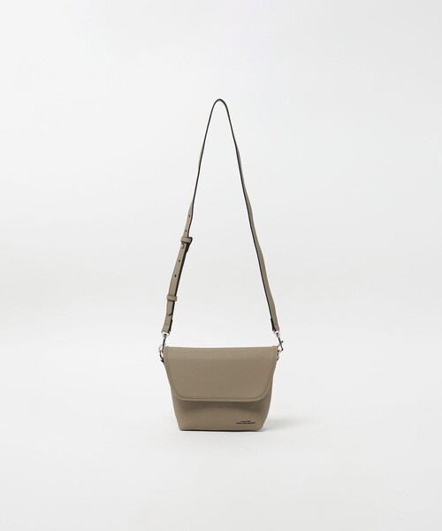 セール】シボ レザーライク フラップ ショルダーバッグ（ショルダー