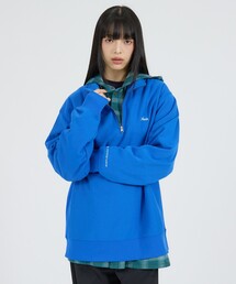 【NANGA/ナンガ】DRY MIX TERRY HALF ZIP SWEAT/ハーフジップ/ロゴ/ユニセックス