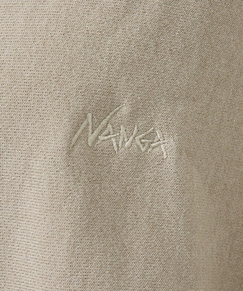 NANGA(ナンガ)の「【NANGA/ナンガ】DRY MIX TERRY HALF ZIP SWEAT/ハーフジップ/ロゴ/ユニセックス(スウェット・メンズ・ブラック/レッド/グリーン/アイボリー・M/L)」の18枚目の写真