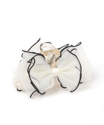 LAKOLE | オーガンジーボリュームバンスクリップ / 582034(バレッタ/ヘアクリップ)