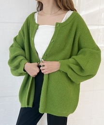 バルーンスリーブニットボレロ