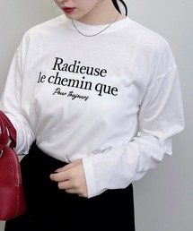 シンプルロゴロングTシャツ