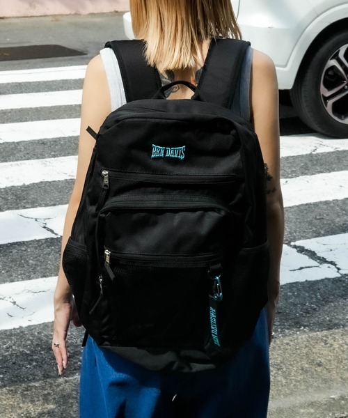 BEN DAVIS（ベンデイビス）の「【BEN DAVIS/ベンデイビス】エクスパンダブルバッグ（バックパック/リュック・メンズ・ブラック/レッド/ブルー・FREE）」の15枚目の写真