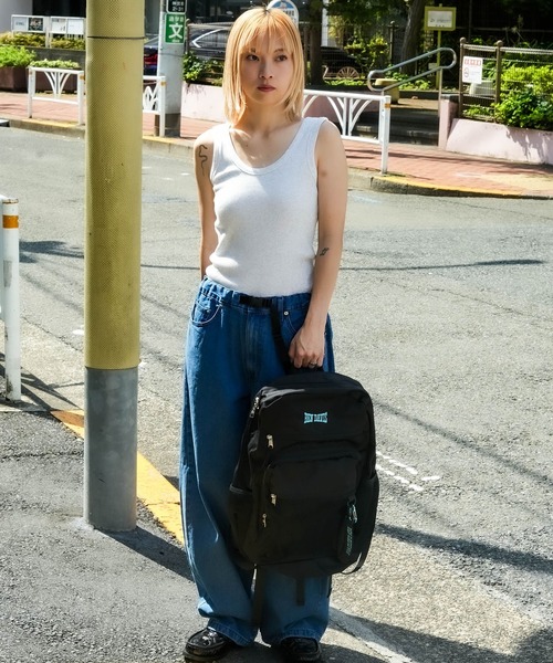 BEN DAVIS（ベンデイビス）の「【BEN DAVIS/ベンデイビス】エクスパンダブルバッグ（バックパック/リュック・メンズ・ブラック/レッド/ブルー・FREE）」の17枚目の写真