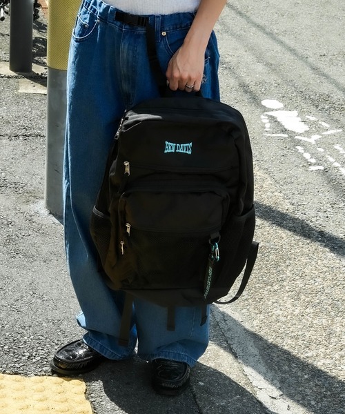 BEN DAVIS（ベンデイビス）の「【BEN DAVIS/ベンデイビス】エクスパンダブルバッグ（バックパック/リュック・メンズ・ブラック/レッド/ブルー・FREE）」の18枚目の写真