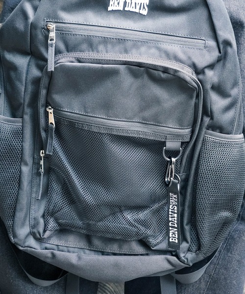 BEN DAVIS（ベンデイビス）の「【BEN DAVIS/ベンデイビス】エクスパンダブルバッグ（バックパック/リュック・メンズ・ブラック/レッド/ブルー・FREE）」の13枚目の写真