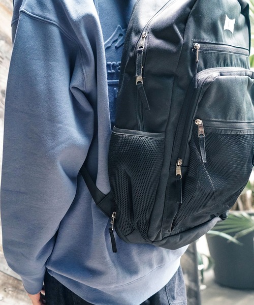 BEN DAVIS（ベンデイビス）の「【BEN DAVIS/ベンデイビス】エクスパンダブルバッグ（バックパック/リュック・メンズ・ブラック/レッド/ブルー・FREE）」の10枚目の写真