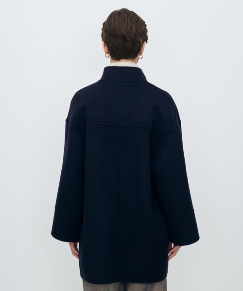 スーパーダブルフェイス スタンドカラーコート（その他アウター