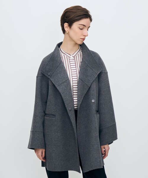 TOMORROWLAND collection スタンドカラーコート カバートクロス スタンドカラーコート（トレンチコート