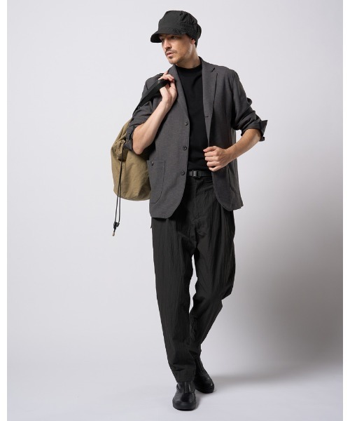 wjk（ダヴルジェイケイ）の「relax single jacket（テーラードジャケット・メンズ・ブラック/チャコールグレー・SMALL/MEDIUM/LARGE/X-LARGE）」の20枚目の写真