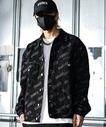 DIVINER | 【DIVINER】Logo Total Pattern Jacket(デニムジャケット)