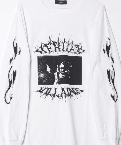 ROYAL FLASH（ロイヤルフラッシュ）の「U/MUSIC（ユーミュージック) / METRO BOOMIN 『HEROES&VILLAINS』 LS TEE（Tシャツ/カットソー・メンズ・ホワイト・L/M/XL）」の3枚目の写真