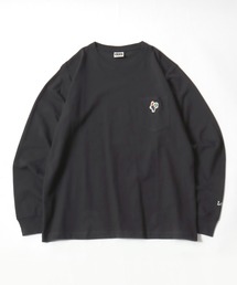 Lee | Lee（リー）ワンポイントロゴワッペン ポケットロンT/長袖Tシャツ メンズ レディース ユニセックス(Tシャツ/カットソー)