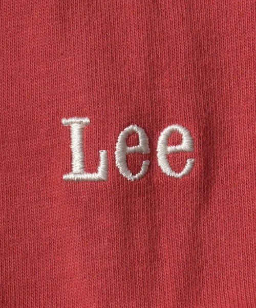 Lee（リー）の「Lee（リー）ワンポイントロゴワッペン ポケットロンT/長袖Tシャツ メンズ レディース ユニセックス（Tシャツ/カットソー・メンズ・ホワイト/レッド/グリーン/チャコールグレー・M/L/XL）」の9枚目の写真