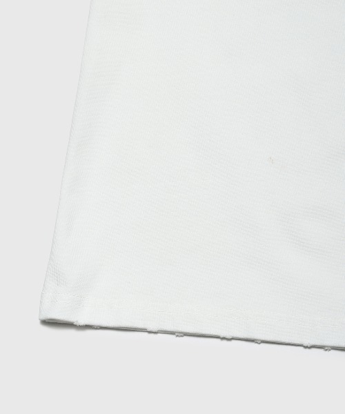 JOSE MOON（ジョゼムーン）の「BACK LOGO PIGMENT T-SHIRT/バックロゴピグメントTシャツ（Tシャツ/カットソー・レディース・ブラック/ホワイト/ブラウン・FREE）」の8枚目の写真