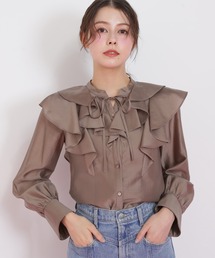 JILL by JILL STUART | ◇長袖ラッフルブラウス(シャツ/ブラウス)