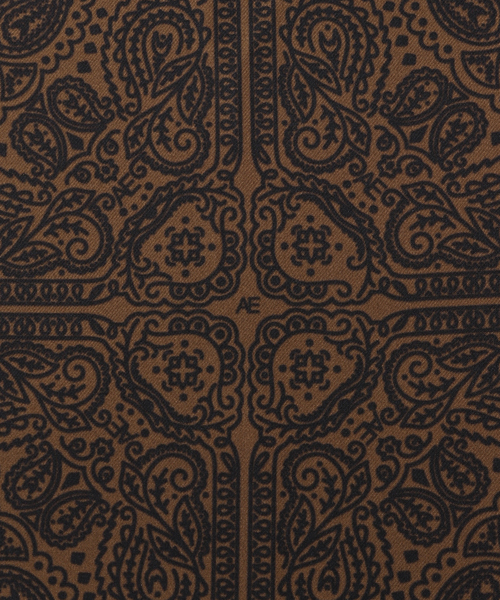 CITYSHOP(シティーショップ)の「AENEIS MINIMUL BANDANA SILK SCARF 68CM:スカーフ(バンダナ/スカーフ・レディース・ブラック・FREE)」の7枚目の写真
