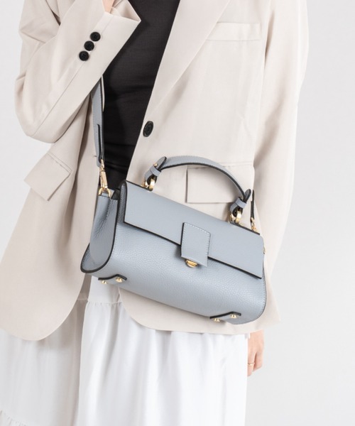 LORISTELLA(ロリステッラ)の「【LORISTELLA】ハンドバッグ ショルダー ワンハンドル バッグ BETH(ショルダーバッグ・レディース・ブラック/ブルー系その他/アイボリー/グレー系その他/サンドベージュ/ベージュ系その他/スモークピンク・FREE)」の6枚目の写真