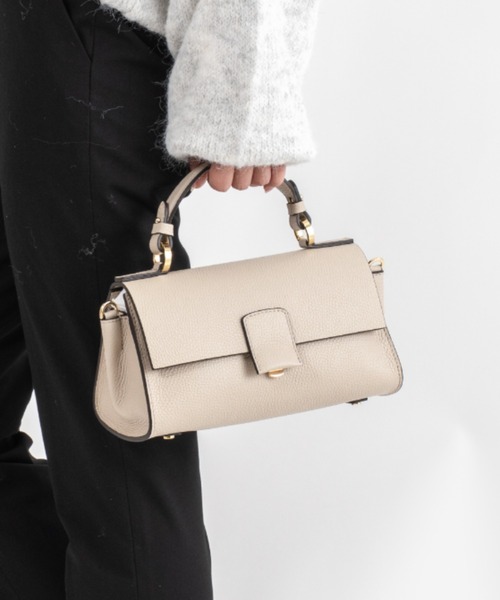 LORISTELLA(ロリステッラ)の「【LORISTELLA】ハンドバッグ ショルダー ワンハンドル バッグ BETH(ショルダーバッグ・レディース・ブラック/ブルー系その他/アイボリー/グレー系その他/サンドベージュ/ベージュ系その他/スモークピンク・FREE)」の4枚目の写真