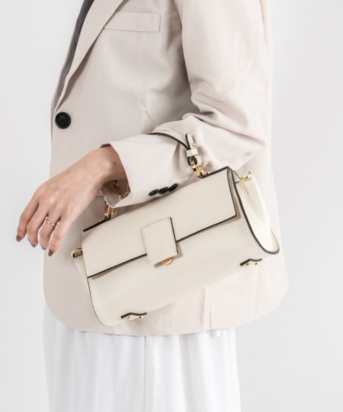 LORISTELLA(ロリステッラ)の「【LORISTELLA】ハンドバッグ ショルダー ワンハンドル バッグ BETH(ショルダーバッグ・レディース・ブラック/ブルー系その他/アイボリー/グレー系その他/サンドベージュ/ベージュ系その他/スモークピンク・FREE)」の8枚目の写真