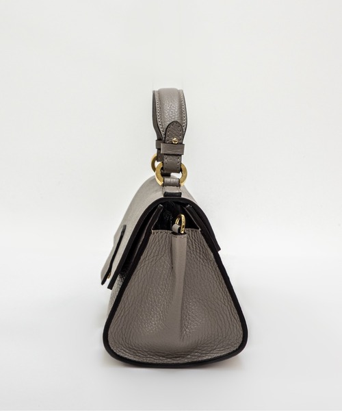 LORISTELLA（ロリステッラ）の「【LORISTELLA】ハンドバッグ　ショルダー ワンハンドル バッグ　BETH　シュリンクレザー（ショルダーバッグ・レディース・ブラック/ブルー系その他/アイボリー/グレー系その他/サンドベージュ/ベージュ系その他/スモークピンク・FREE）」の8枚目の写真