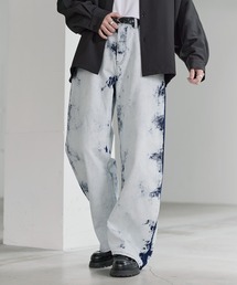 ASTRONOMY | バギーシルエットヴィンテージ加工カーブデニム(デニムパンツ)