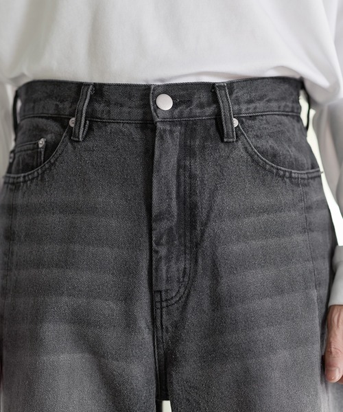ASTRONOMY（アストロノミー）の「バギーシルエットヴィンテージ加工カーブデニム（デニムパンツ・メンズ・ブラック系3/ブラウン/ネイビー/ブラック/ブラック系2/ブルー/ブルー系2・S/M/L/XL）」の20枚目の写真