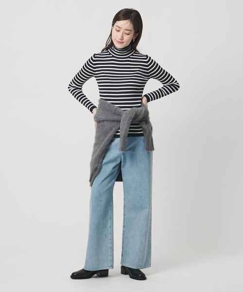 UNITED ARROWS（ユナイテッドアローズ）の「リブ ボーダー タートル