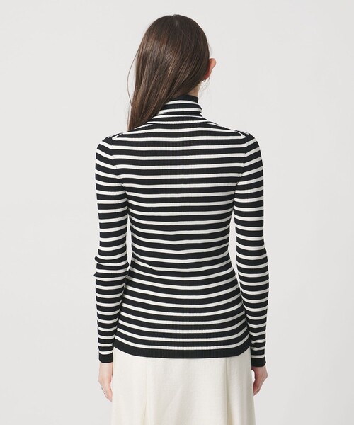 UNITED ARROWS(ユナイテッドアローズ)の「リブ ボーダー タートル UNITED ARROWS(ユナイテッドアローズ)の「リブ ボーダー タートル