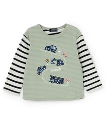 kladskap | 【人気商品再入荷】【直営店で取り扱い無し】働く車刺しゅう接結長袖Tシャツ(Tシャツ/カットソー)