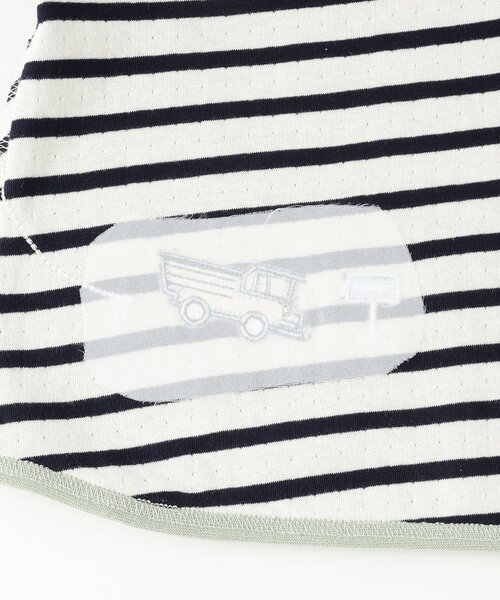 kladskap（クレードスコープ）の「【人気商品再入荷】【直営店で取り扱い無し】働く車刺しゅう接結長袖Tシャツ（Tシャツ/カットソー・キッズ・レンガ/ライトカーキ・90cm/100cm/130cm/120cm/110cm）」の9枚目の写真