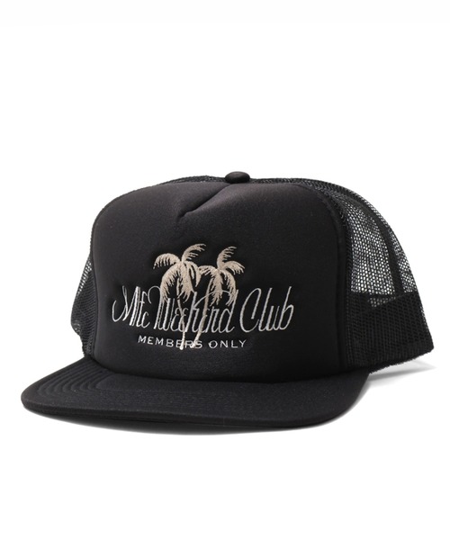 MFC STORE（エムエフシーストア）の「MFC STORE MFC WEEKEND CLUB LOGO MESH CAP（キャップ・メンズ・ブラック/ブラック×ホワイト・FREE）」の10枚目の写真