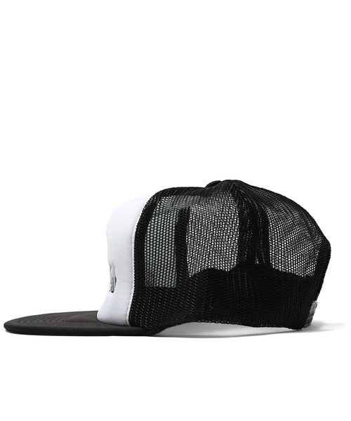 MFC STORE（エムエフシーストア）の「MFC STORE MFC WEEKEND CLUB LOGO MESH CAP（キャップ・メンズ・ブラック/ブラック×ホワイト・FREE）」の6枚目の写真