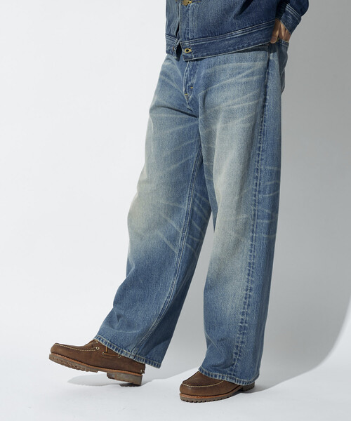 Lee × FREAK'S STORE/リー 別注 RIDERS 101 WIDE LEG/ライダース ワン