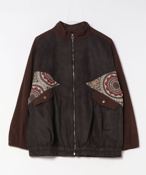 チャイハネ（チャイハネ）の「【チャイハネ】ジポアルジャケット（ブルゾン・レディース・ベージュ/ブラック/レッド・FREE）」の12枚目の写真