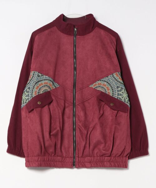 チャイハネ（チャイハネ）の「【チャイハネ】ジポアルジャケット（ブルゾン・レディース・ベージュ/ブラック/レッド・FREE）」の14枚目の写真