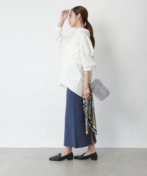 un dix cors(アンディコール)の「《コーデのアクセントに◎》エコファーミニショルダー(ショルダーバッグ・レディース・モカ/ベージュ・FREE)」の7枚目の写真