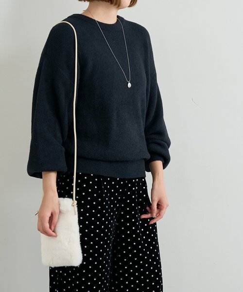 un dix cors(アンディコール)の「《コーデのアクセントに◎》エコファーミニショルダー(ショルダーバッグ・レディース・モカ/ベージュ・FREE)」の19枚目の写真