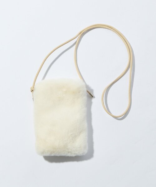 un dix cors(アンディコール)の「《コーデのアクセントに◎》エコファーミニショルダー(ショルダーバッグ・レディース・モカ/ベージュ・FREE)」の21枚目の写真