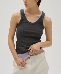 TODAYFUL（トゥデイフル）の「【TODAYFUL/トゥデイフル】Useful Seamless Rib Tanktop/シームレスリブタンクトップ（タンクトップ）」