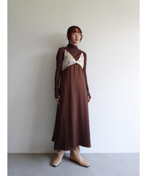 sahara(サハラ)の「Sheer Knit Turtle Top/シアーニットタータルトップ(ニット/セーター・レディース・オフホワイト/ブルー/ブラック/レッド/ブラウン/ミント・FREE)」の14枚目の写真