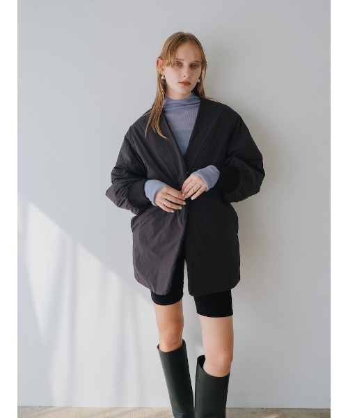 sahara(サハラ)の「Sheer Knit Turtle Top/シアーニットタータルトップ(ニット/セーター・レディース・オフホワイト/ブルー/ブラック/レッド/ブラウン/ミント・FREE)」の16枚目の写真